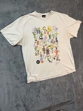 Teddy Fresh x Brian Blomerth Alphabet Graphic T-Shirt 2XL